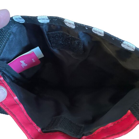 Disney Minnie Mouse Polka Dot Shoulder Bag Purse Adjustable Strap Girls Small - Picture 4 of 5